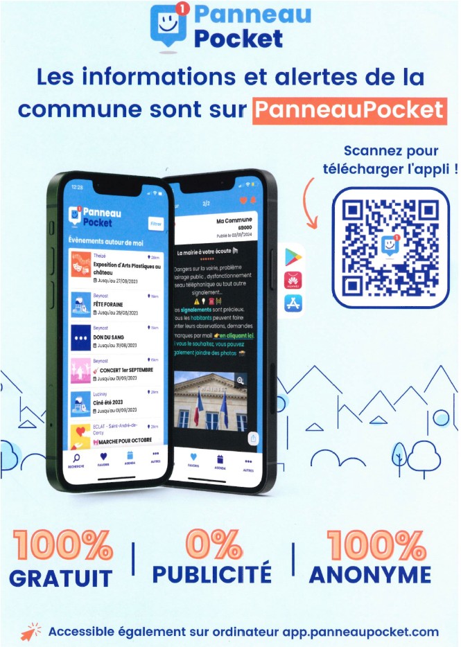 Panneau pocket