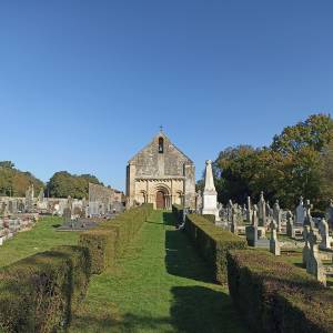 Eglise et cimetière de Saint-Génard