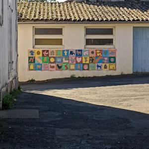 Ecole de Pouffonds - cour