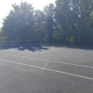 Cour terrain tennis